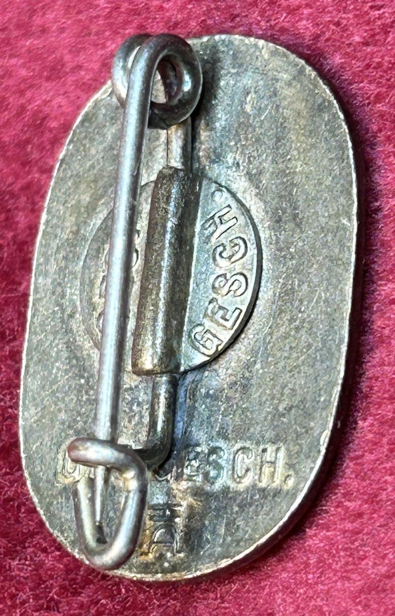 3rd Reich RAD Arbeits Dank broche 1. form (Aurich) — image 3