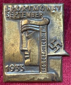 3rd Reich Sportmonat September 1933 Hildesheim