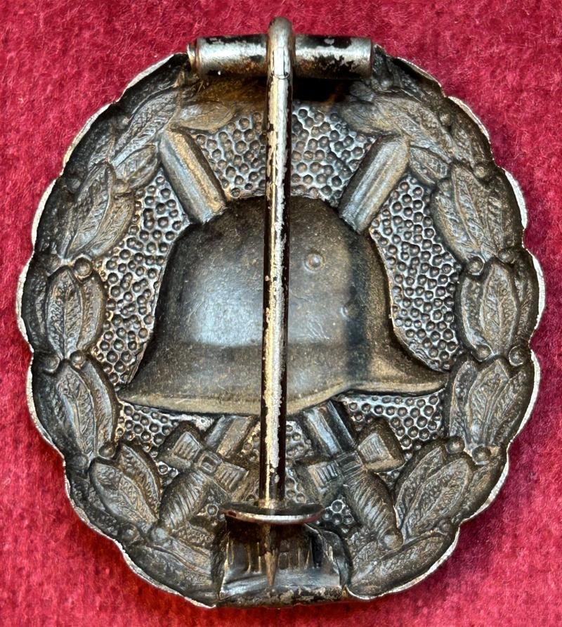 Kaiserreich verwundetenabzeichen in schwarz 1918 (DRGM) — image 3