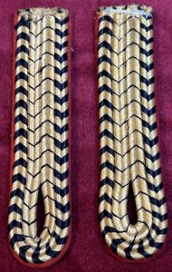 3rd Reich Reichsbahn Beamte Schulterklappen für der Besoldungsgruppe 11