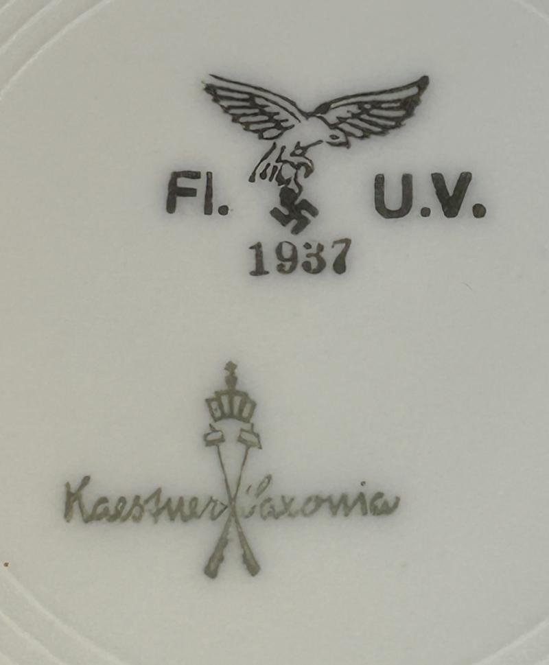 3rd Reich Luftwaffe Supenteller (Kästner Saxonia) — image 4