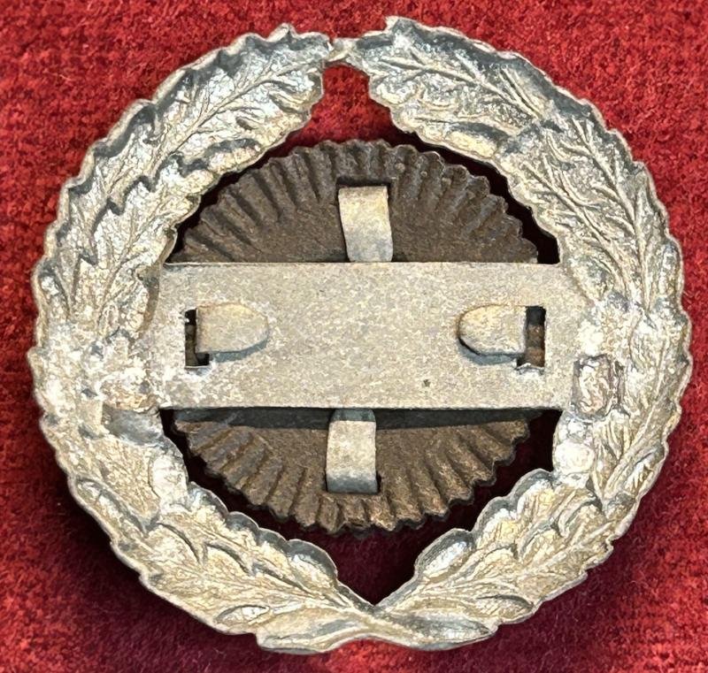 3rd Reich Reichspost/ Postschutz Eichenlaubkranz und Kokarde für die Schirmmütze — image 2