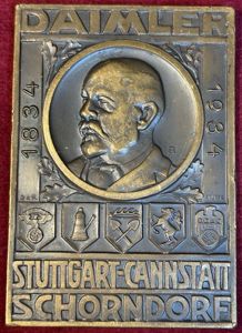 3rd Reich 100. Jahr feier Gottlieb Daimler NSKK/DDAC