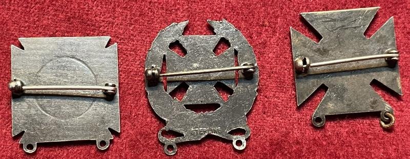 US Army Qualification Badges (3pcs) WWII — image 2