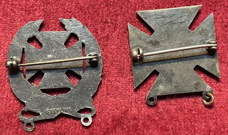 US Army Qualification Badges (3pcs) WWII — image 4