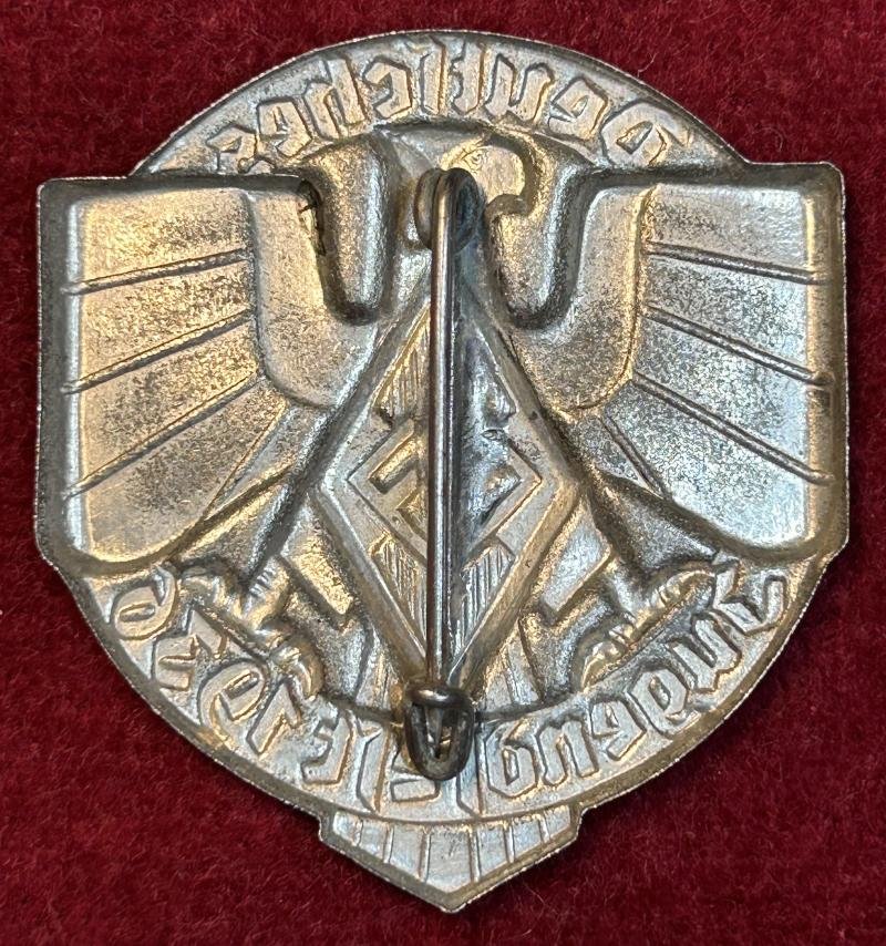 3rd Reich HJ Deutsches Jugendfest 1936 abzeichen — image 2
