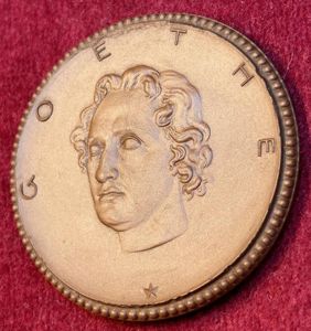Deutsche Reich Goethe 'Genio Huius Loci' Weimar (Meisen)