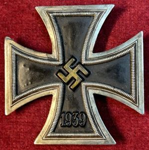 3rd Reich Eisernes Kreuz 1. Klasse 1939 (Attr. Steinhauer & …