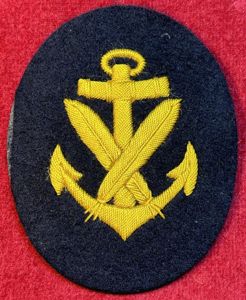 3rd Reich Kriegsmarine Ärmelabzeichen Schreibermaat