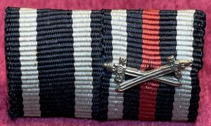 3rd Reich Feldspange 2 medaillen