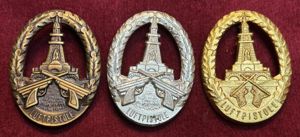 BRD Kyffhäuserbund Große Schießauszeichnungen 'Luftpistole'