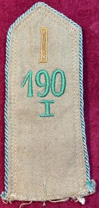 3rd Reich Schulterklappen für Ein Kameradschaftsführer im Bann 190, Unterbann …