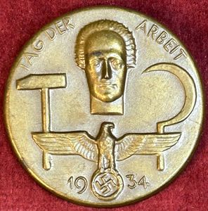 3rd Reich DAF Tag der Arbeit 1934 abzeichen