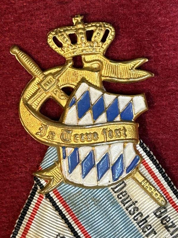 Bayerische Königreich Kriegerverein mitgliedsabzeichen — image 3