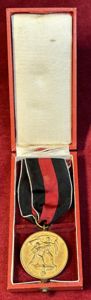 3rd Reich Anschluss Sudetenland Medaille mit Etui