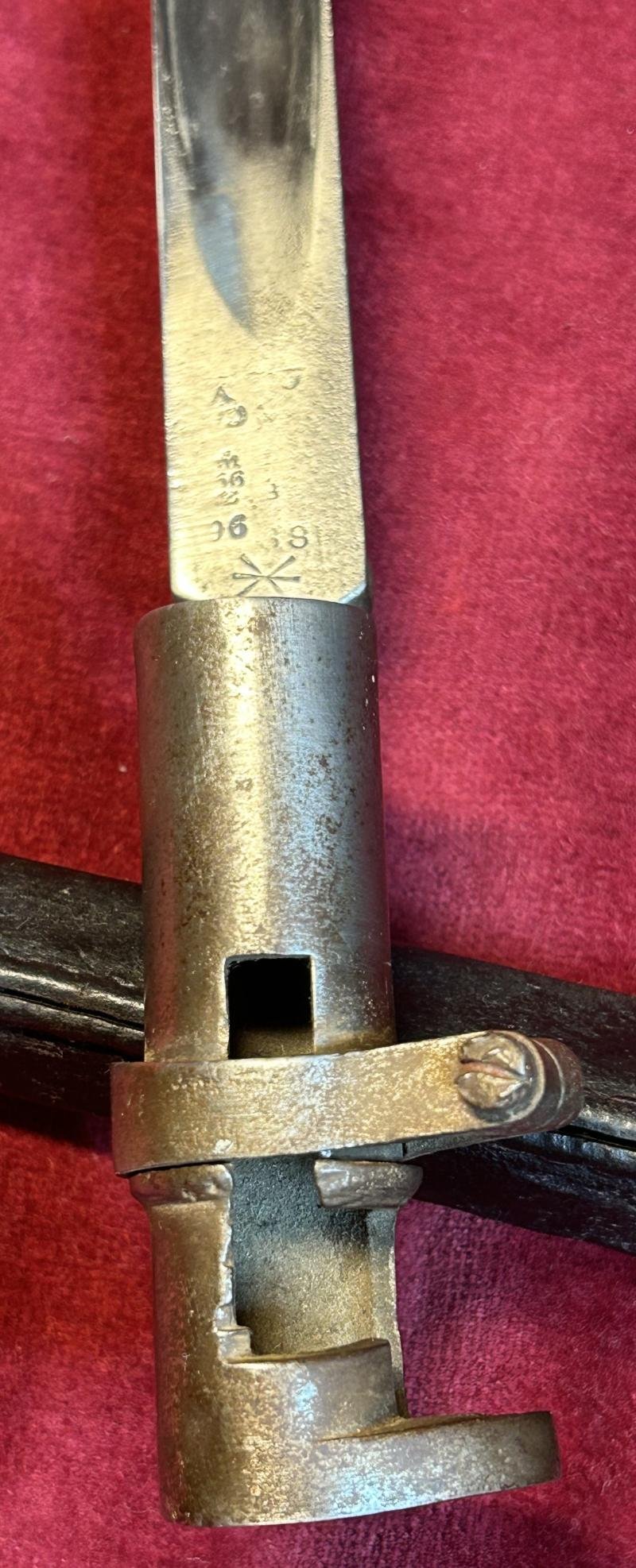 British Pattern 1895 socket bayonet — image 5