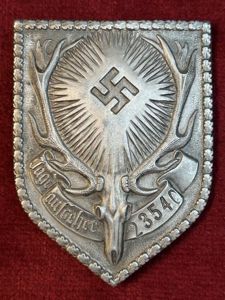 3rd Reich RDJ Dienstabzeichen für Berufsjäger und Jagdaufseher