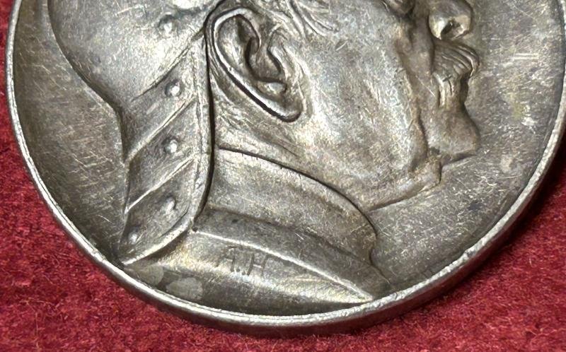 Kaiserreich Silbermedaille Bismarck 1. April 1895 Geburtstag — image 3