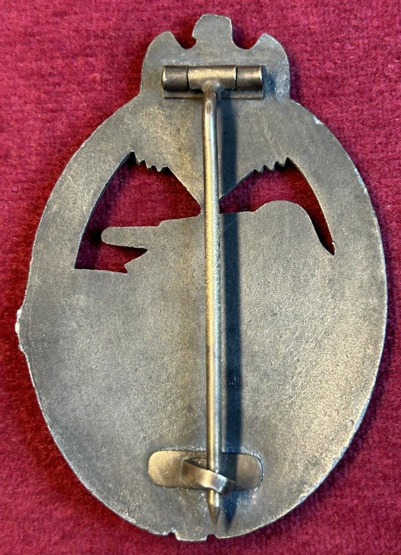 3rd Reich Panzerkampfabzeichen in Bronze (Type B Zimmermann) — image 3