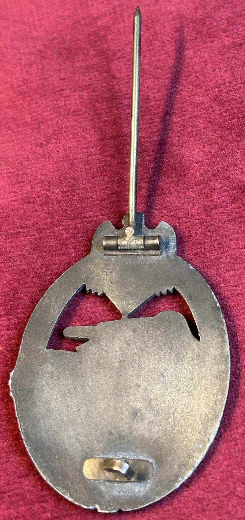 3rd Reich Panzerkampfabzeichen in Bronze (Type B Zimmermann) — image 4