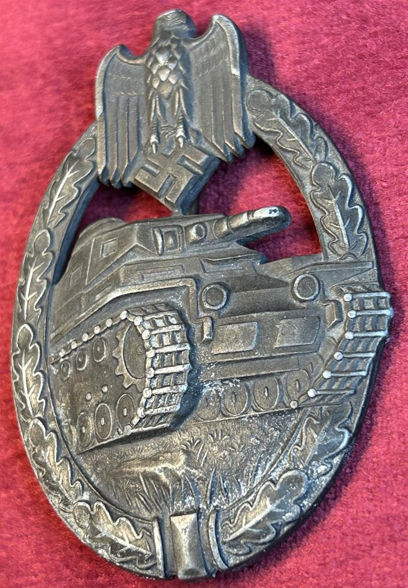 3rd Reich Panzerkampfabzeichen in Bronze (Type B Zimmermann) — image 5