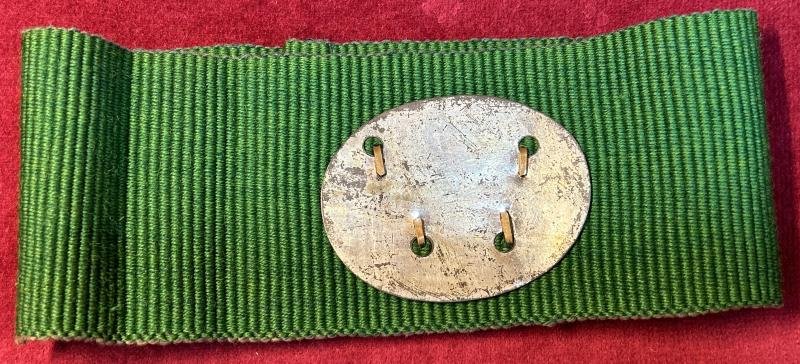 Deutsch Reich Feuerwehrarmbinde mit ärmelabzeichen — image 3