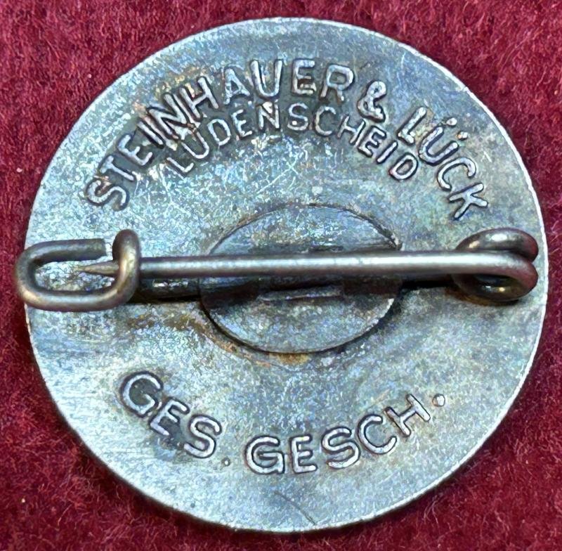 3rd Reich Deutsches Jungvolk Mitgliedsabzeichen 1. form (Steinhauer) — image 2