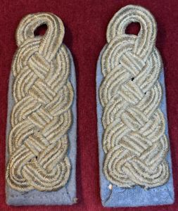 3rd Reich Kraftfahrtruppe Schulterklappen für ein Major