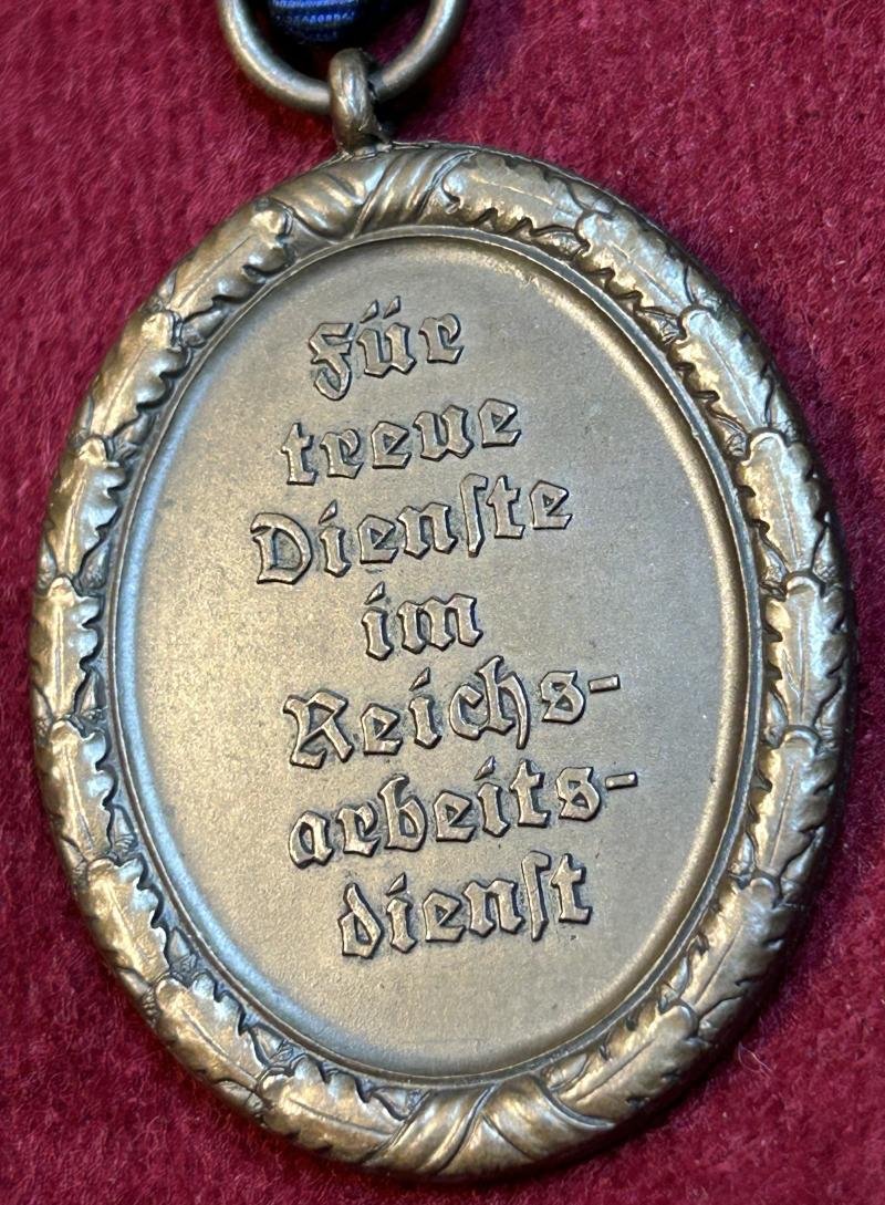 3rd Reich Dienstauszeichnung Reichsarbeitsdienst 4.Stufe für Männer — image 5
