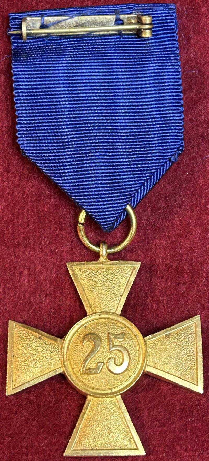 3rd Reich Dienstauszeichnung der Wehrmacht 1.Klasse für 25 Jahre — image 2