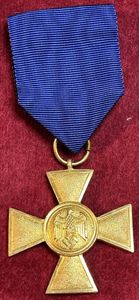 3rd Reich Dienstauszeichnung der Wehrmacht 1.Klasse für 25 Jahre