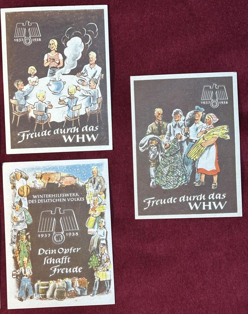 3rd Reich Türplaketten Freude durch das WHW — image 4