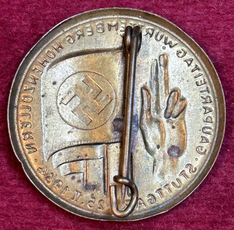 3rd Reich Gauparteitag Württemberg Hohenzollern Stuttgart 1934 — image 2