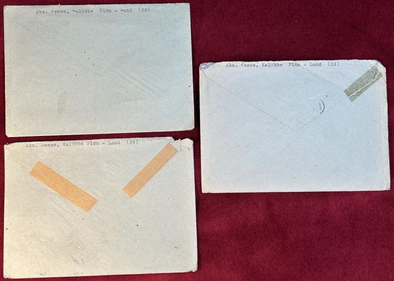 3rd Reich Drei Briefumschlägen Ergänzungsamt der Waffen-SS Posen — image 2
