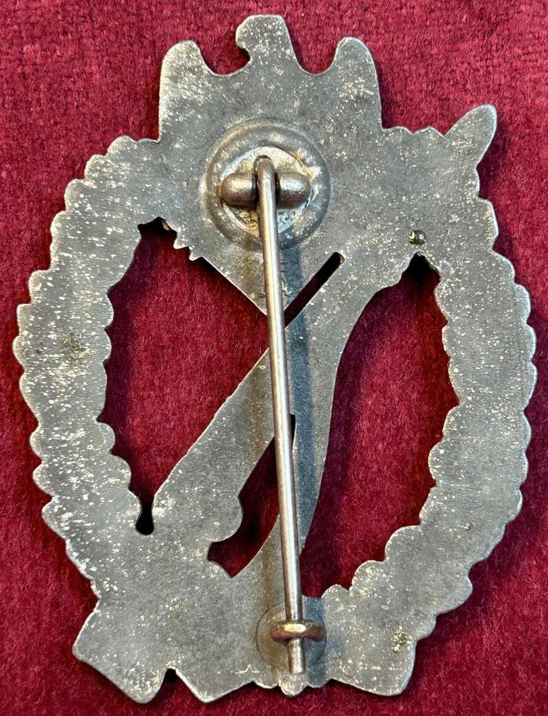3rd Reich Silbern Infanterie-sturmabzeichen (Aurich) — image 2