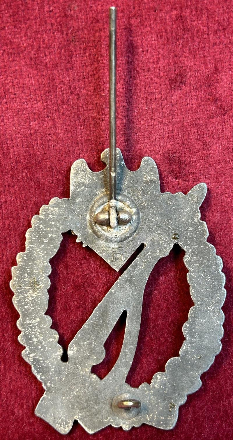 3rd Reich Silbern Infanterie-sturmabzeichen (Aurich) — image 3