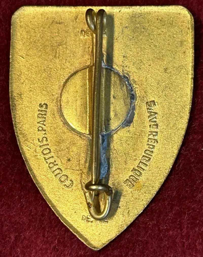 France Insigne Militaire service de Sante Hôpital d'evacuation 414 — image 3