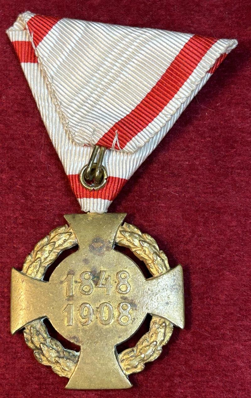 Österreich-Ungarn Militär-Jubiläumskreuz 1848-1908 — image 2