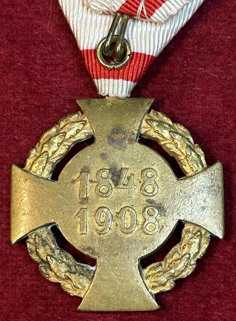 Österreich-Ungarn Militär-Jubiläumskreuz 1848-1908 — image 4