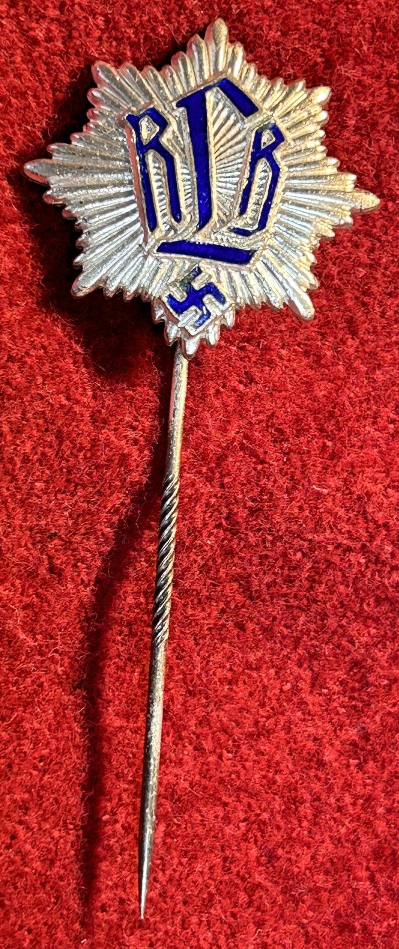 3rd Reich RLB Mitgliedsabzeichen 1. Form (August Enders) — image 5