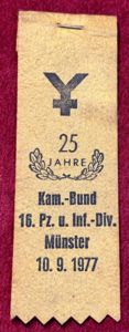 Kameradenbund der Wehrmacht 16. Panzer und Infanterie Division