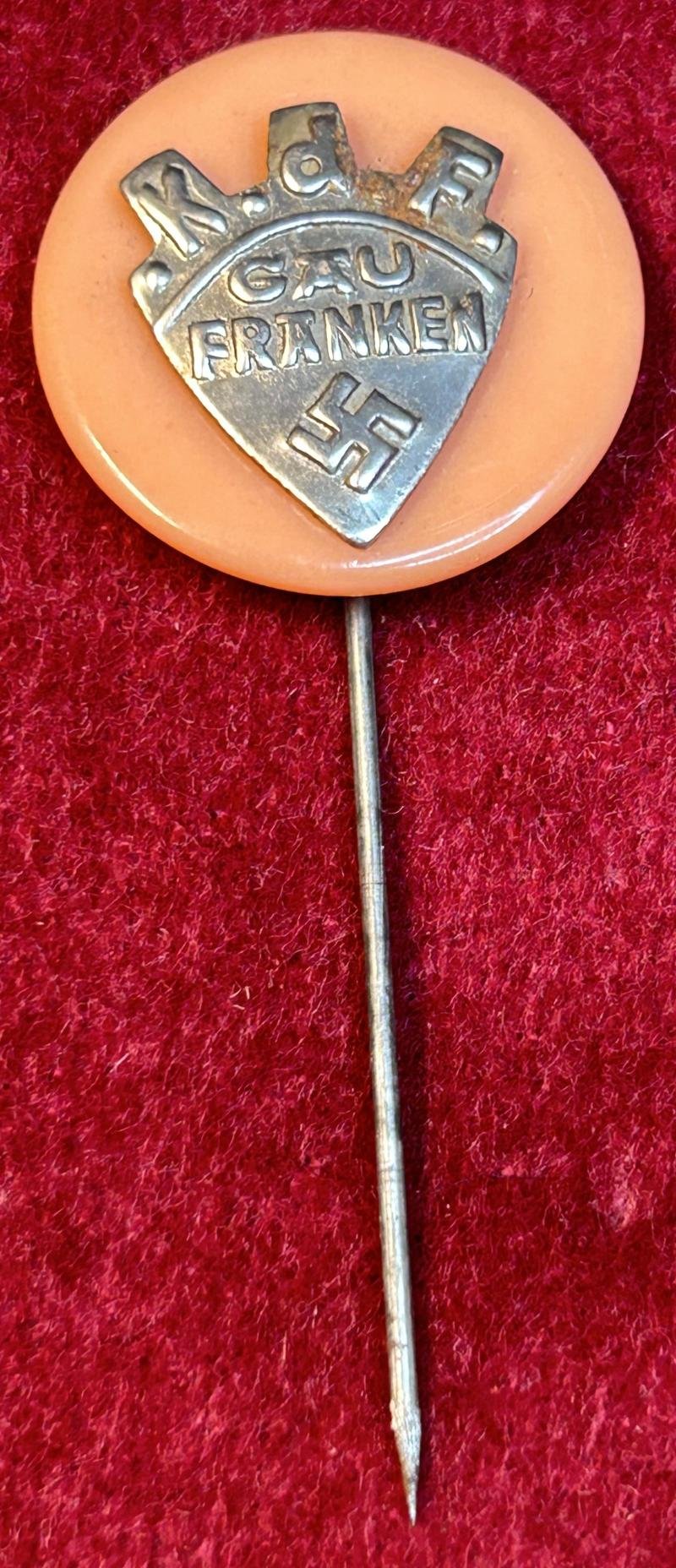 3rd Reich KDF Gau Franken abzeichen — image 5