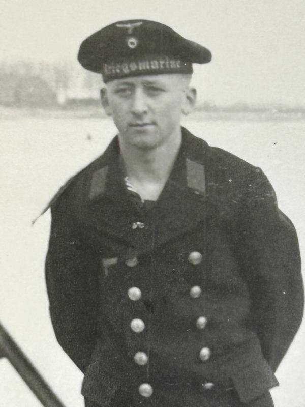 3rd Reich Foto Ein Kriegsmarine Matrose in Uniform. — image 2