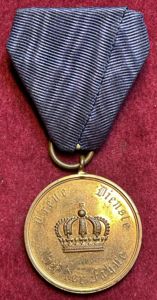 Kaiserreich Landwehr Dienstauszeichnung 2.Klasse 1913 am Einzelspange