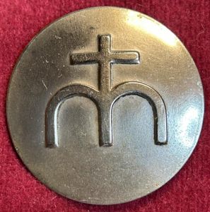 3rd Reich Zentralverband der Katholischen Müttervereine mitglieds Brosche