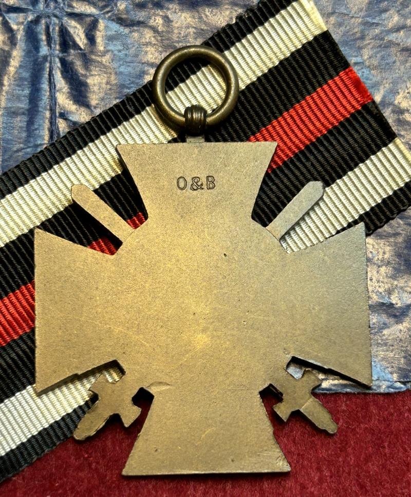3rd Reich Frontkämpferkreuz (O&B) mit Tüte — image 4