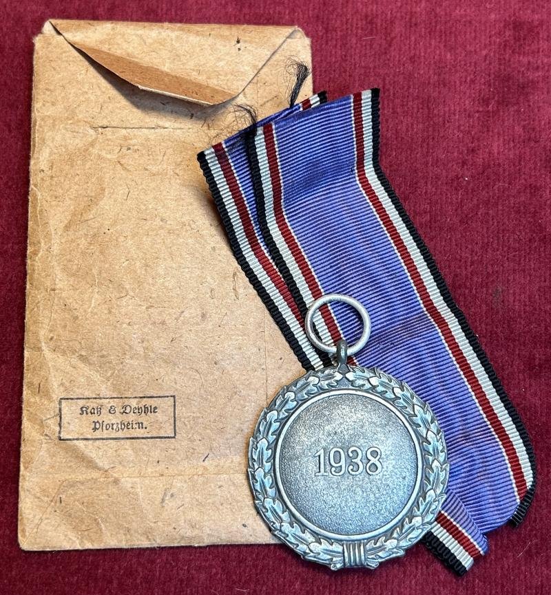 3rd Reich Luftschutz-Ehrenzeichen 2. klasse mit Tüte (Katz & Deyhle) — image 2