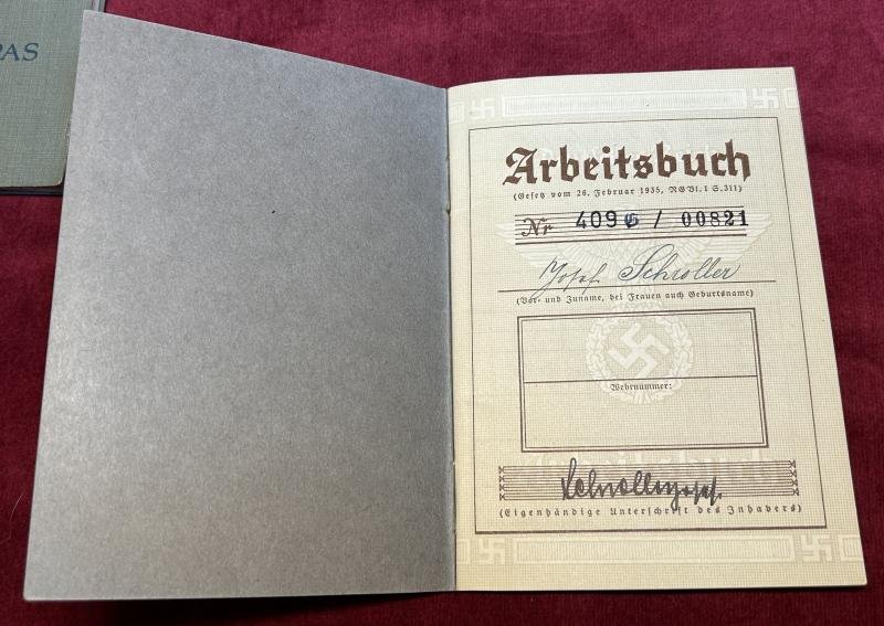 3rd Reich Documenten ein Sudetendeutscher — image 3