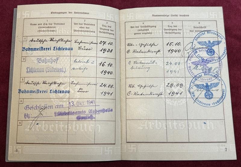 3rd Reich Documenten ein Sudetendeutscher — image 4