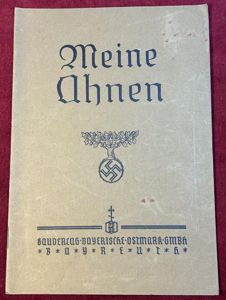 3rd Reich Ahnepass - Meine Ahnen (Bayreuth)